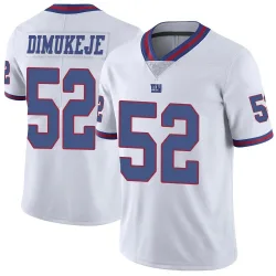 Youth Victor Dimukeje New York Giants No.52 Limited Color Rush Jersey - White