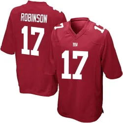Youth Wan'Dale Robinson New York Giants No.17 Game Alternate Jersey - Red
