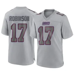 Youth Wan'Dale Robinson New York Giants No.17 Game Atmosphere Fashion Jersey - Gray