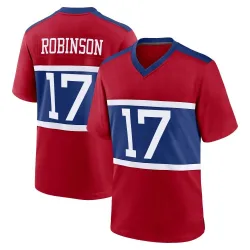 Youth Wan'Dale Robinson New York Giants No.17 Game Century Alternate Jersey - Red