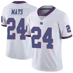 Youth Willie Mays New York Giants No.24 Limited Color Rush Jersey - White