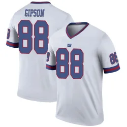 Youth Xavier Gipson New York Giants No.88 Legend Color Rush Jersey - White