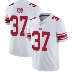 Youth Younghoe Koo New York Giants No.37 Limited Vapor Untouchable Jersey - White