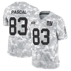Youth Zach Pascal New York Giants No.83 Limited 2024 Salute to Service Jersey - Arctic Camo