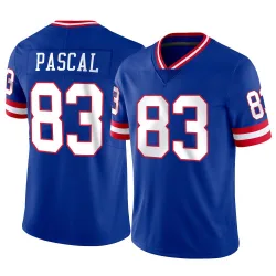 Youth Zach Pascal New York Giants No.83 Limited Classic Vapor Jersey