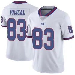 Youth Zach Pascal New York Giants No.83 Limited Color Rush Jersey - White